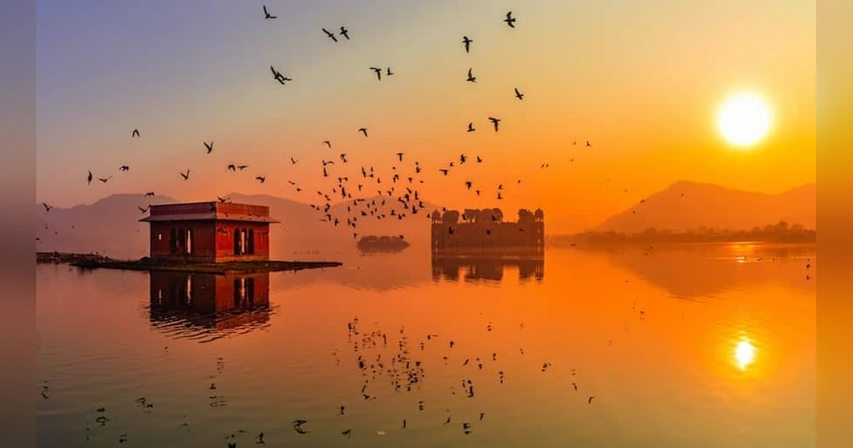 Sunset Over Jal Mahal
