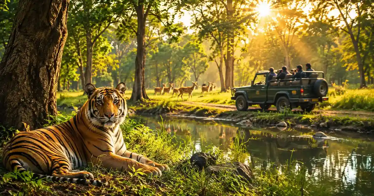 Kanha Tiger Reserve or Kanha National Park