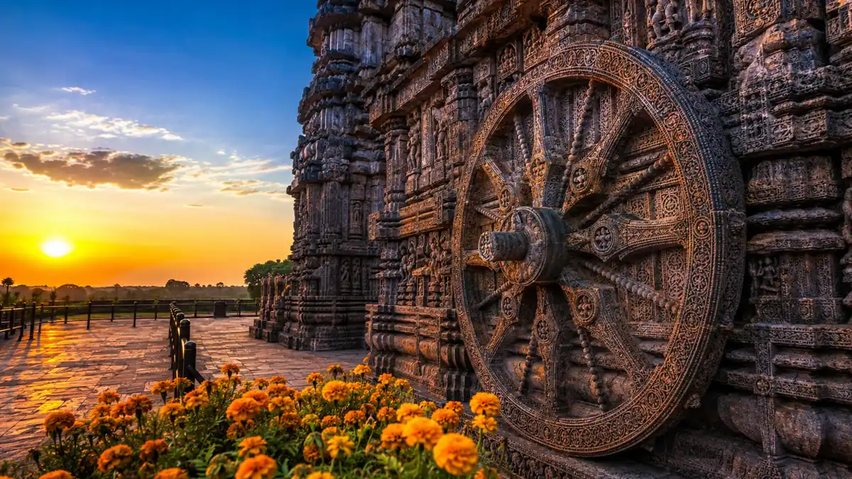 Konark Sun Temple, Orissa