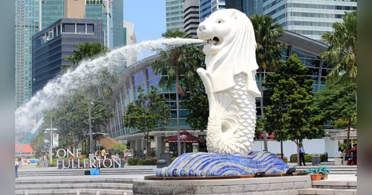 Merlion Statue