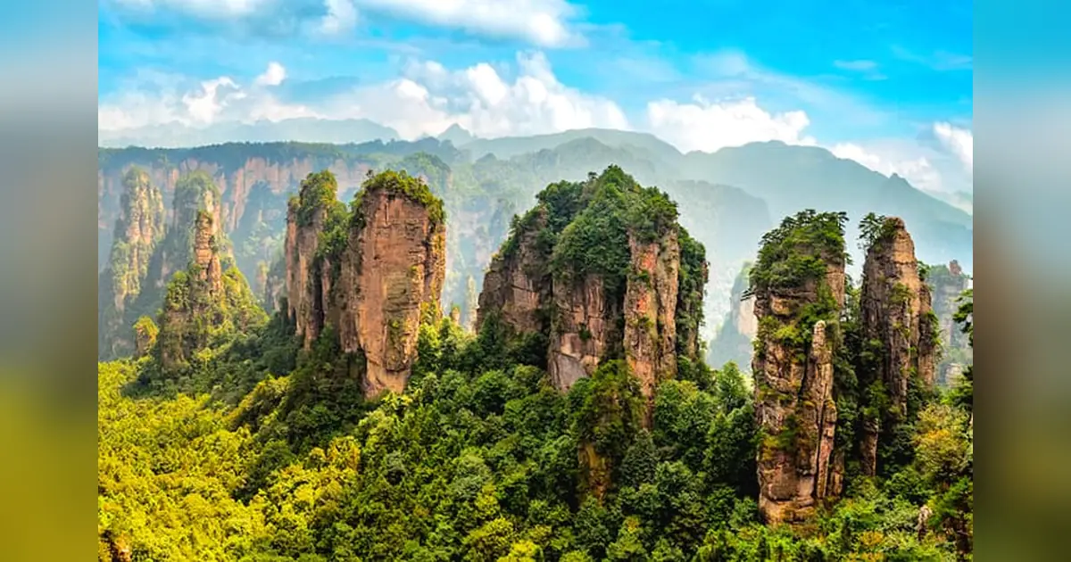 Tianzi Mountains, China