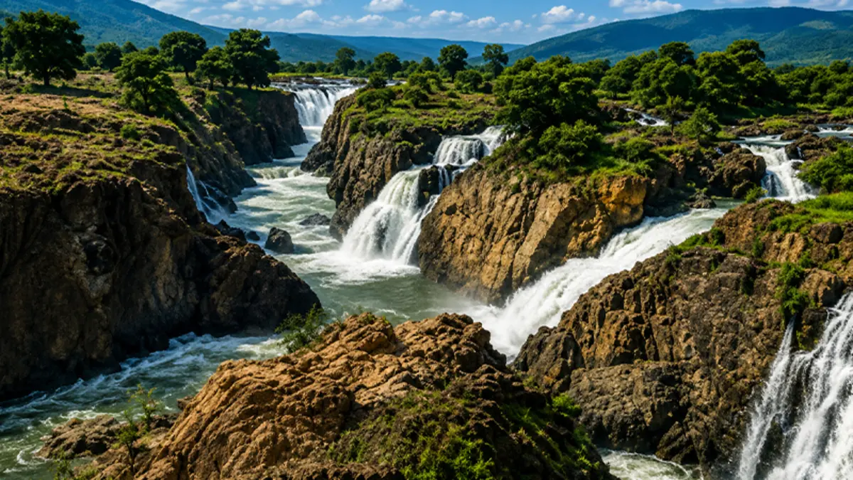 Athirappilly Waterfalls in Kerala