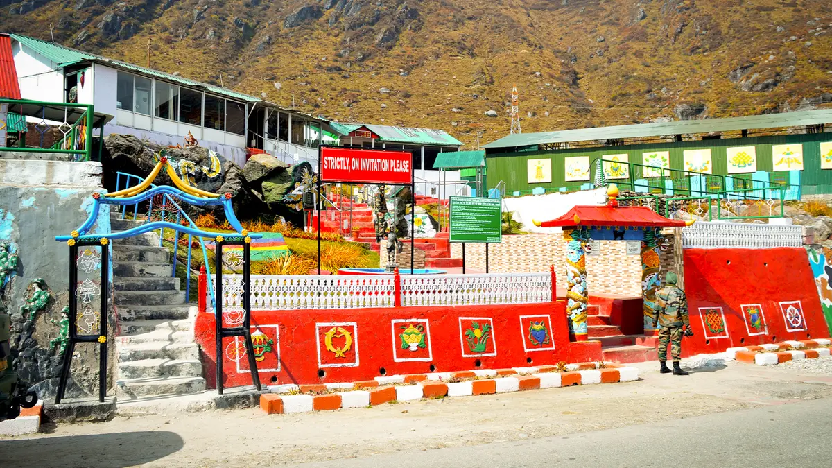 Baba Harbhajan Singh Temple near Nathu La Pass in East Sikkim