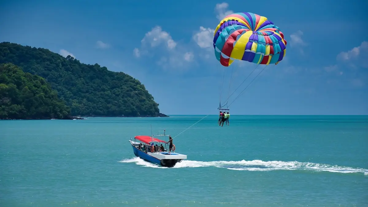 Bali Parasailing Romantic Water Sports