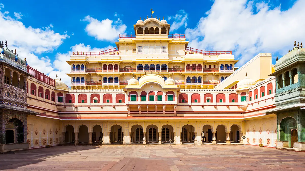 City Palace Jaipur Royal Courtyard