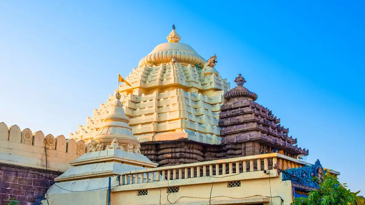 Historic pilgrimage shrine complex featuring ornate towers and sacred architecture