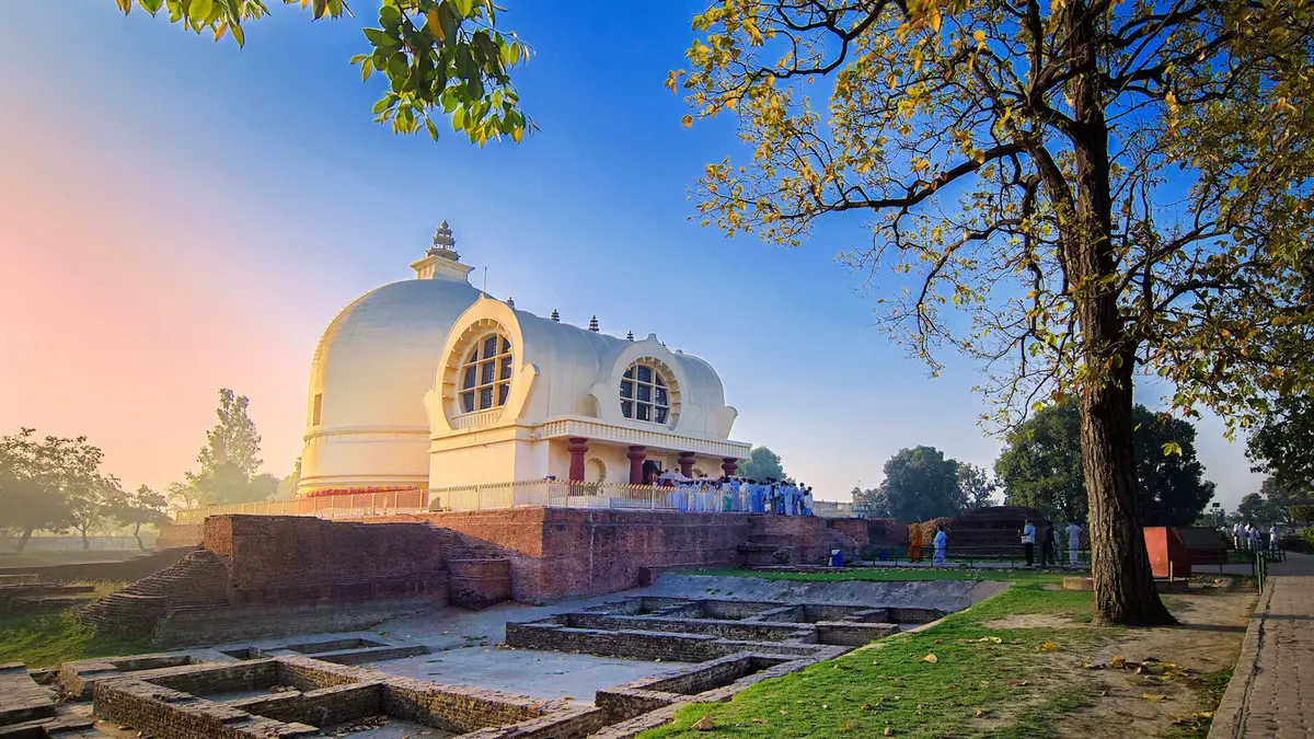 Dhamek Stupa at Sarnath near Varanasi
