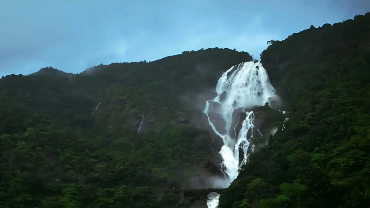 Dudhsagar Waterfall in Goa