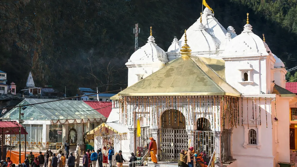 Gangotri Dham Temple dedicated to Goddess Ganga in Uttarakhand