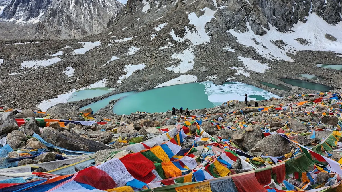 Gauri Kund during Kailash Parikrama