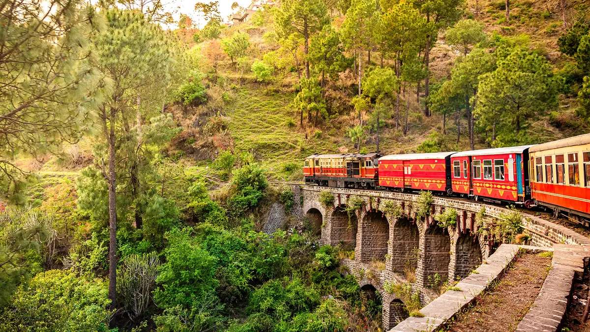 Kalka Shimla toy train