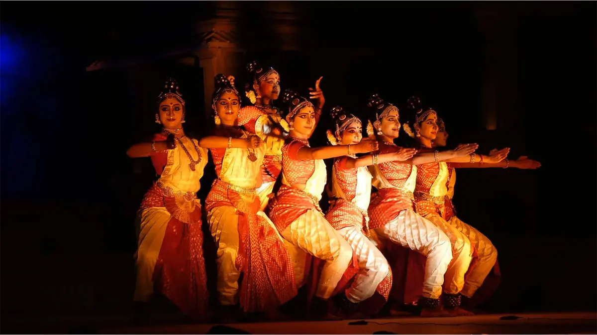 Classical dance at Khajuraho Festival