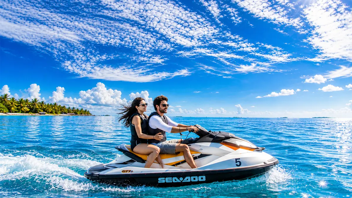 Jet ski adventure at Koh Phangan