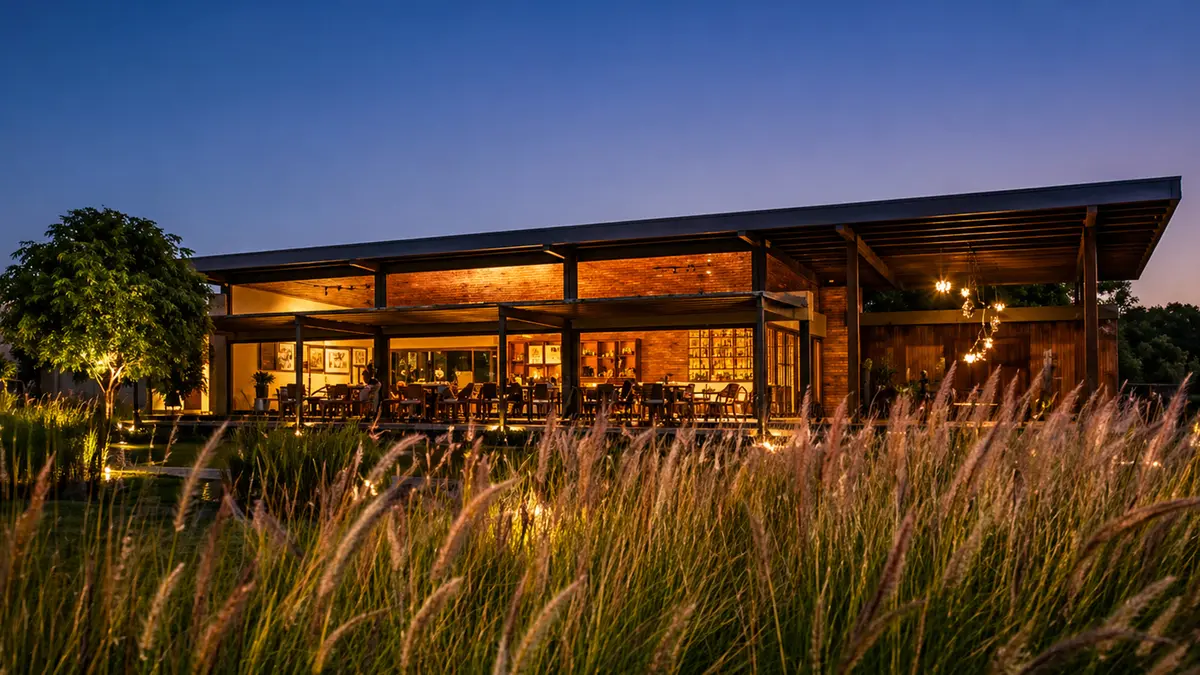 Luxury wildlife resort surrounded by the forests of Gir National Park