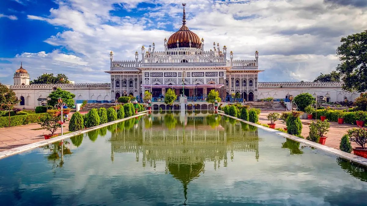 Mahaparinirvana Temple at Kushinagar Buddhist pilgrimage site