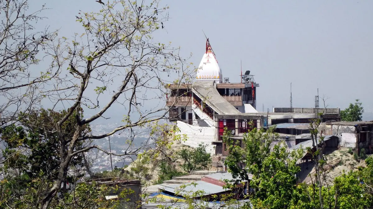 Hilltop view of Mansa Devi Temple, Haridwar