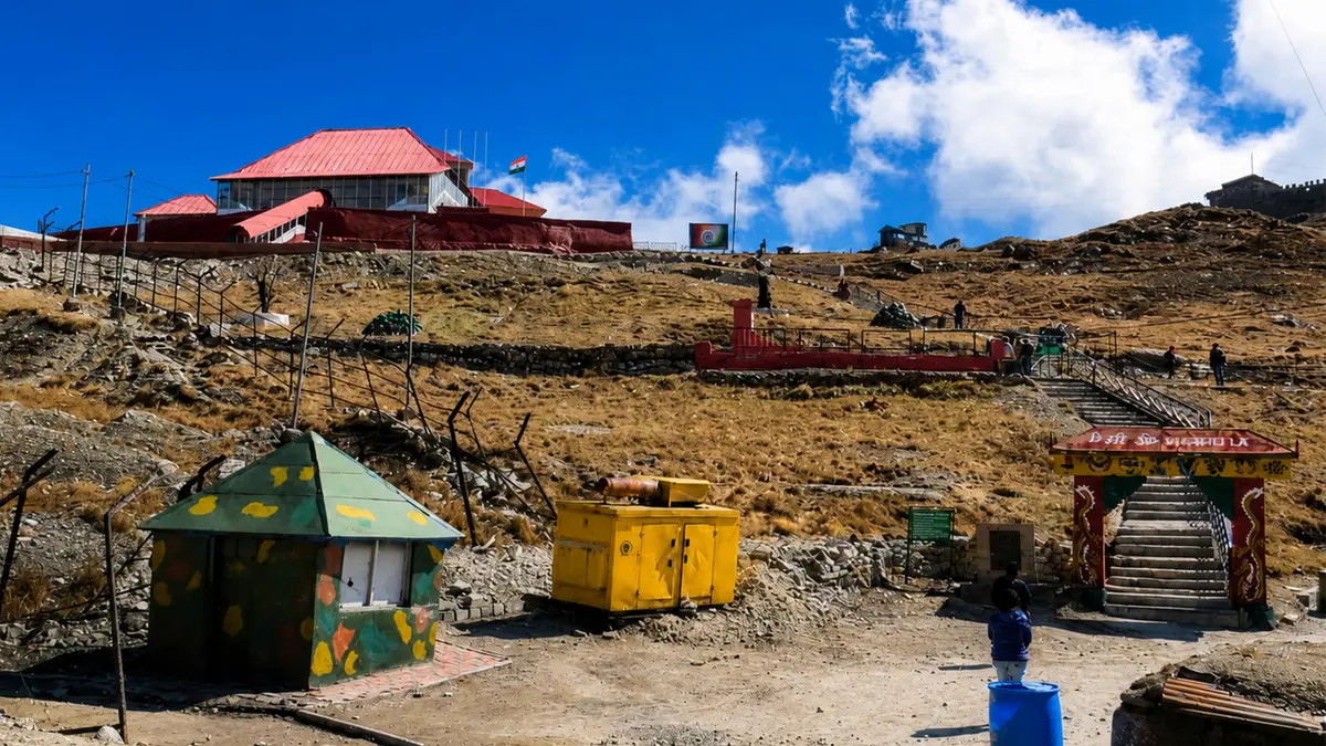 Nathula Pass at the Indo-China border, one of the top attractions on a Sikkim tour