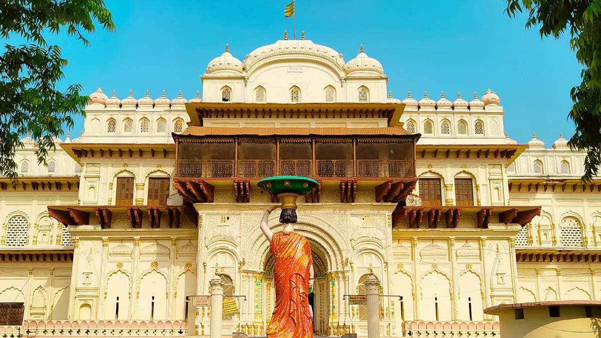 Grand temple complex dedicated to Lord Ram in Ayodhya