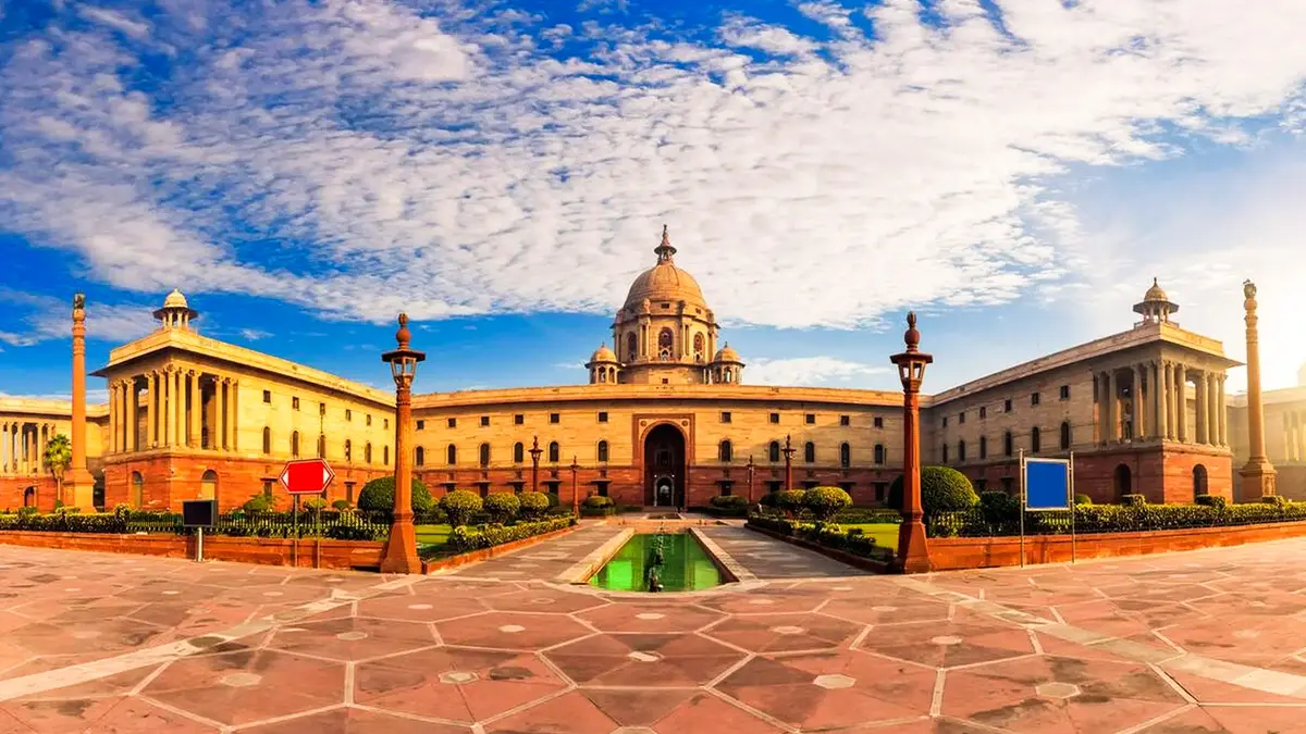 Rashtrapati Bhavan presidential residence in New Delhi India