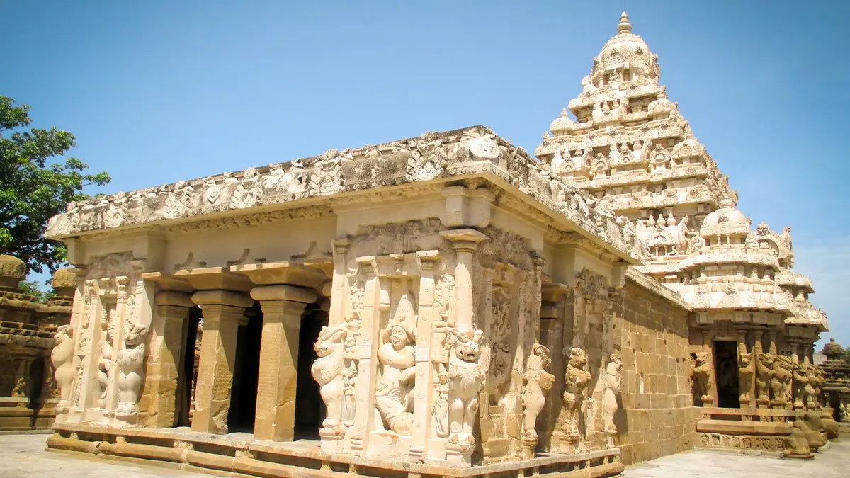 Ancient Varaha Cave Temple at Mahabalipuram