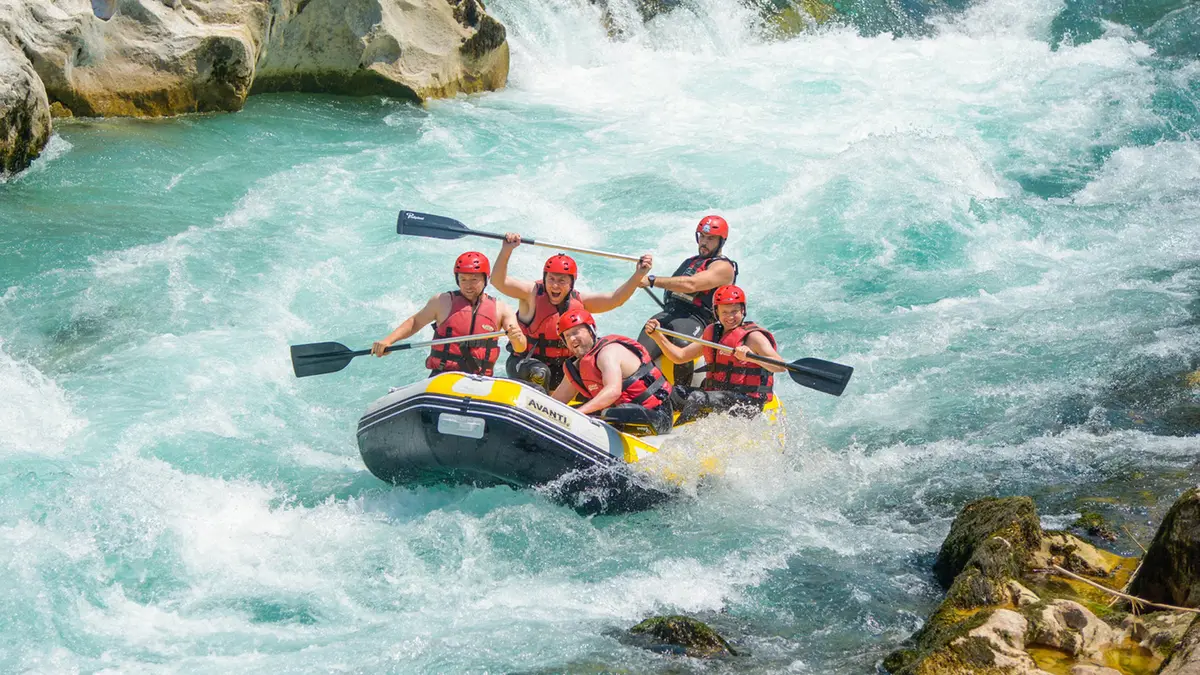 White water rafting in Rishikesh