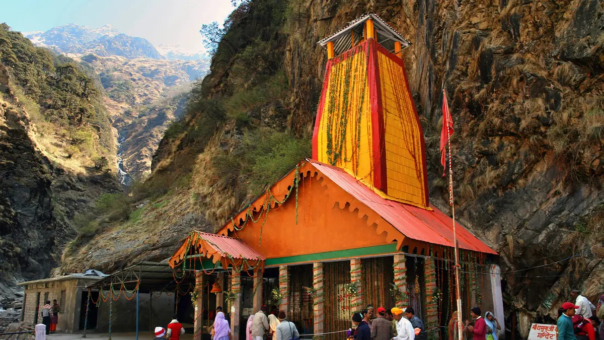 Divya Shila temple near Yamunotri pilgrimage site