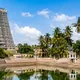 Tamil Nadu Dravidian temple gopuram
