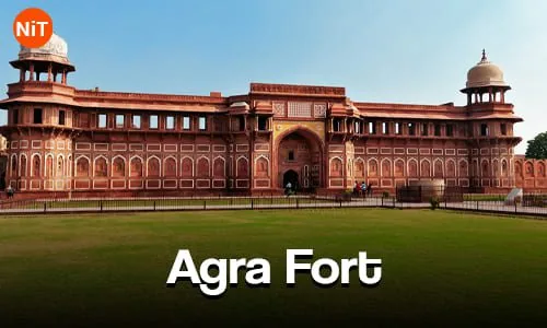 Agra Fort red sandstone Mughal fortress