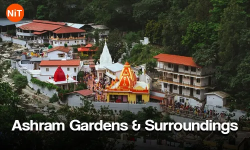Ashram gardens and surroundings at Kainchi Dham