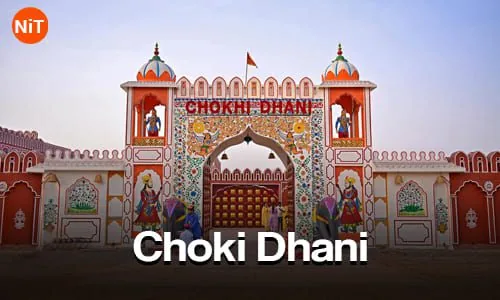 Chokhi Dhani Village Resort entrance in Jaipur