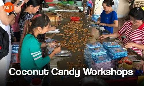 Coconut Candy Workshop, My Tho sightseeing view
