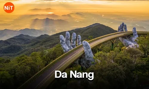 Da Nang City sightseeing view