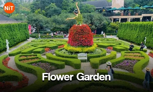 Flower Garden, Ba Na Hills sightseeing view