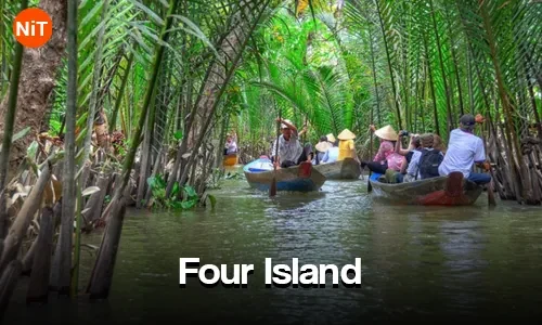 Four Islands, My Tho sightseeing view