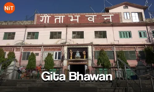 Gita Bhawan spiritual complex in Rishikesh