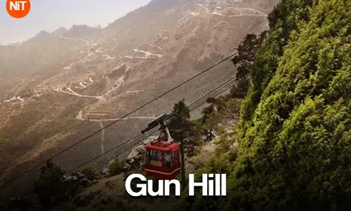 Gun Hill viewpoint in Mussoorie