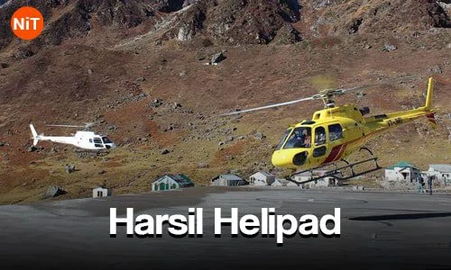 Harsil Helipad sightseeing view