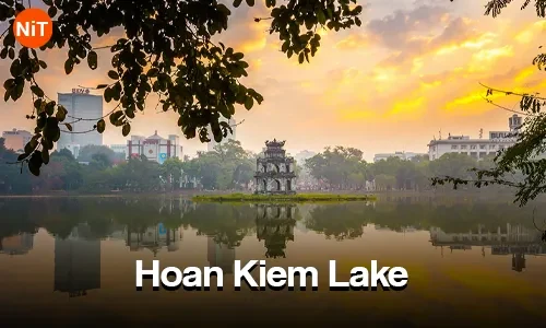 Hoan Kiem Lake, Hanoi sightseeing view