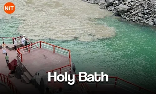 Holy Bath at Devprayag
