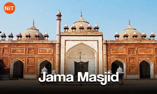 Jama Masjid historic mosque in Agra
