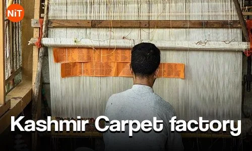 Kashmir Carpet factory