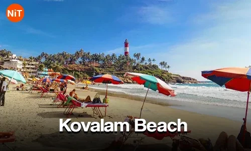 Kovalam Beach sightseeing view