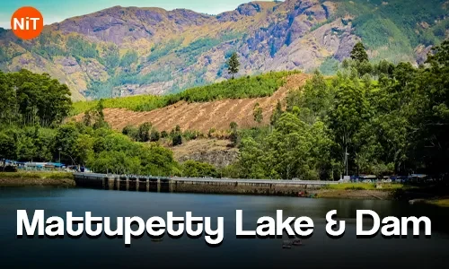 Mattupetty Lake and Dam sightseeing view