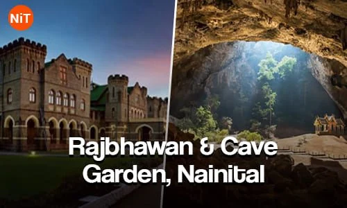 Raj Bhawan and Eco Cave Garden, Nainital