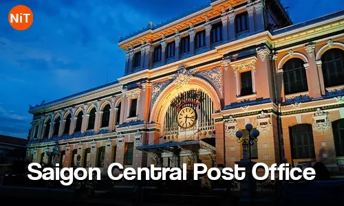 Saigon Central Post Office, Ho Chi Minh City sightseeing view
