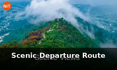 Scenic departure route from Haridwar to Dehradun