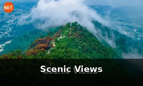 Scenic views during the Barkot to Delhi journey