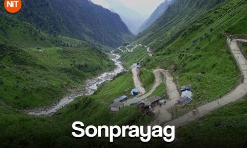 Sonprayag sightseeing view