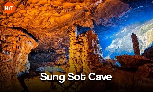 Sung Sot Cave, Ha Long Bay sightseeing view