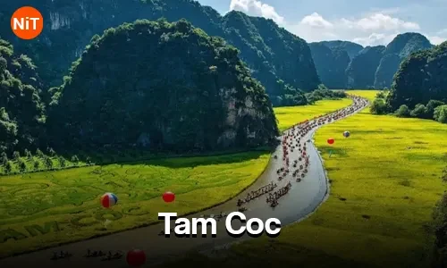 Tam Coc sightseeing view